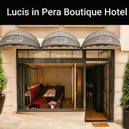 Lucis In Pera Boutique Hotel Istanbul Eksteriør bilde
